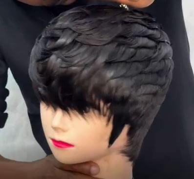 jet black wavy pixie cut wig – short, sassy & effortlessly chic jet black wavy pixie cut wig – short, sassy & effortlessly chic