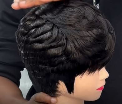 jet black wavy pixie cut wig – short, sassy & effortlessly chic jet black wavy pixie cut wig – short, sassy & effortlessly chic