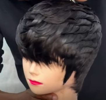 jet black wavy pixie cut wig – short, sassy & effortlessly chic jet black wavy pixie cut wig – short, sassy & effortlessly chic