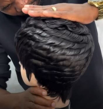 jet black wavy pixie cut wig – short, sassy & effortlessly chic jet black wavy pixie cut wig – short, sassy & effortlessly chic